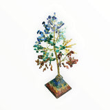 Agate Crystal Multi Stone Vastu Tree